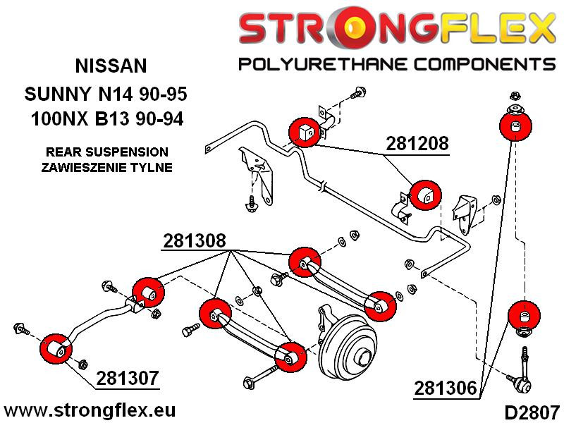 Hinterer Anti-Rollbar-Buschsport