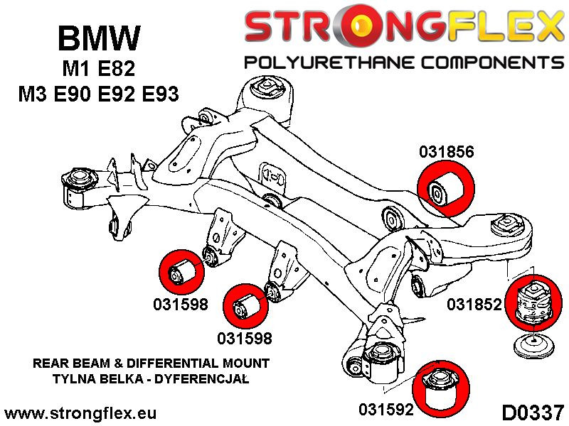 Hinterer Subframe - Front Bush Sport