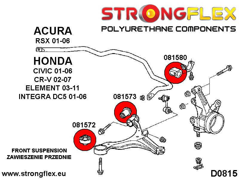 Front-Suspension Bush-Kit Sport