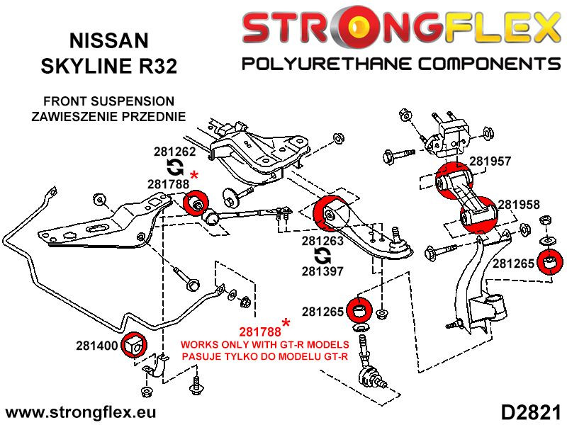 Full Suspension Bush Kit R32