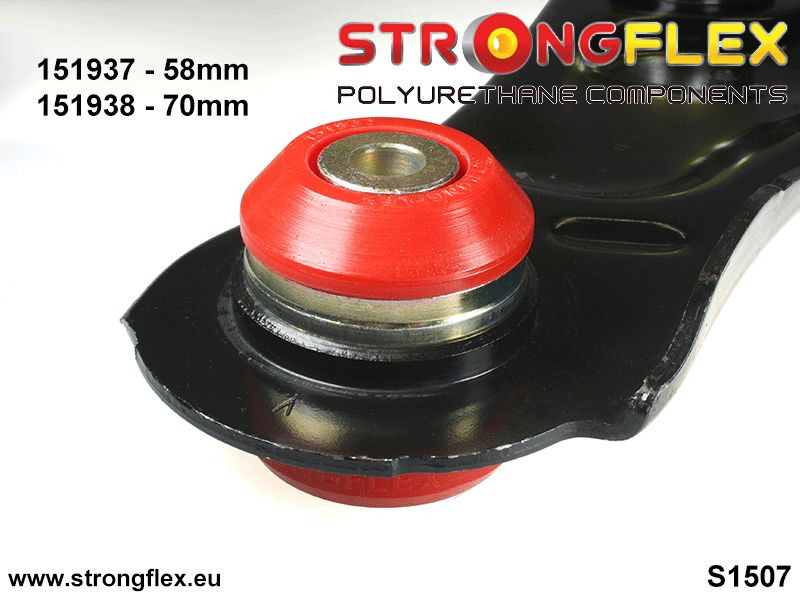 Vorderer unterer Arm - hinterer Busch 58mm Sport