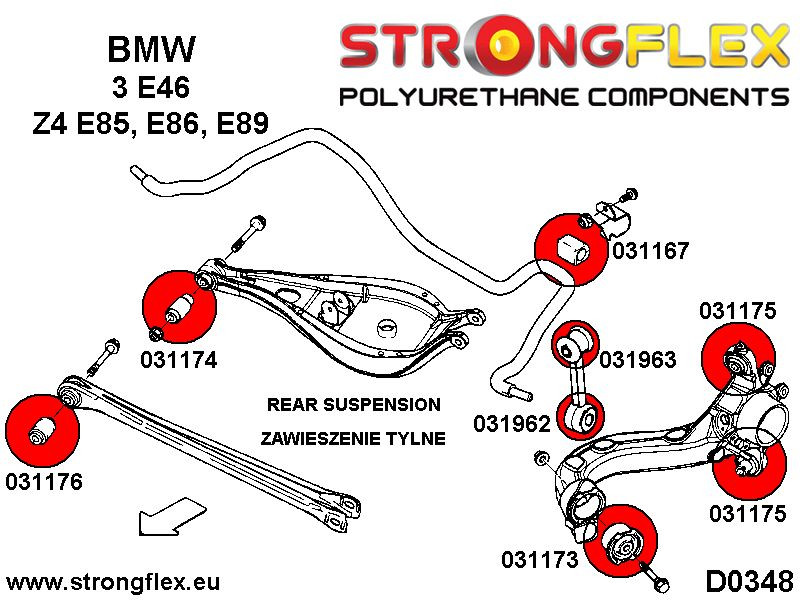 Hintere Anti-Rollbar-Link zum Anti-Rollbar-Buschsport
