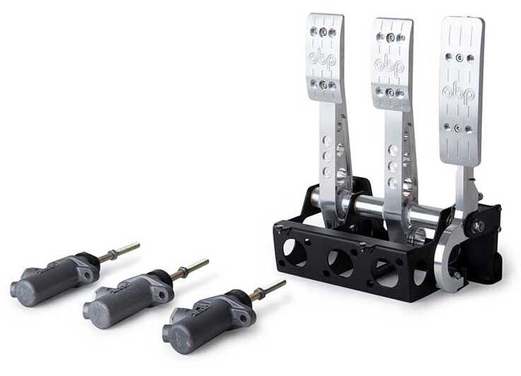 OBP Bodenmontierte Pedalbox 3 Pedale Cockpit V2