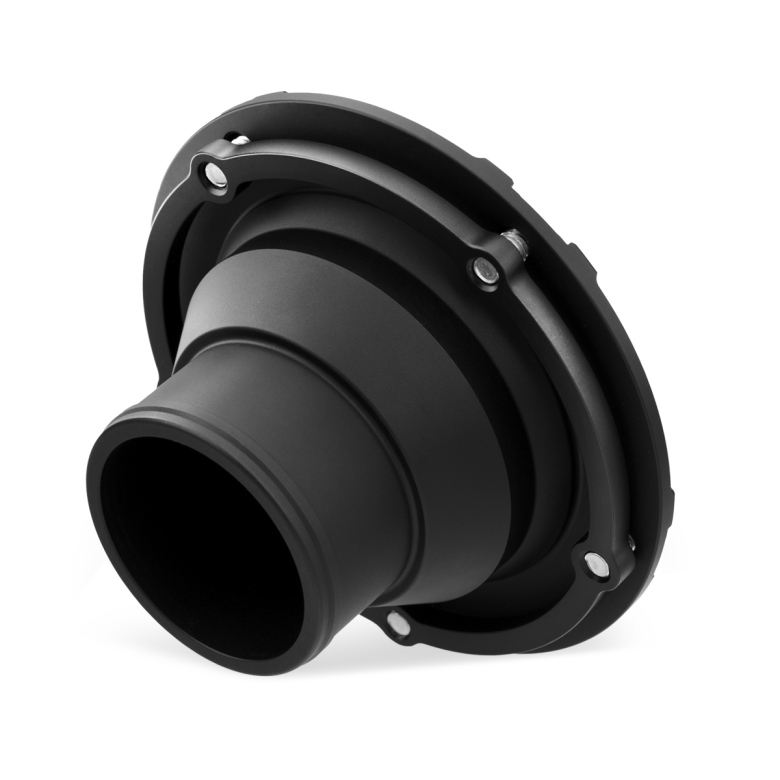 Aluminum nut ring for remote filler cap, with M6 bolts
