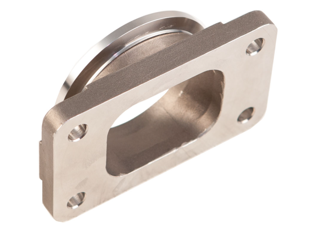 T3 V-Band Adapter Flansch Edelstahl Garrett GT / GTX / G-series
