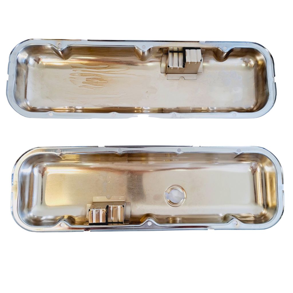 Ventildeckel Big Block Chevy BBC 65-00 Chrom