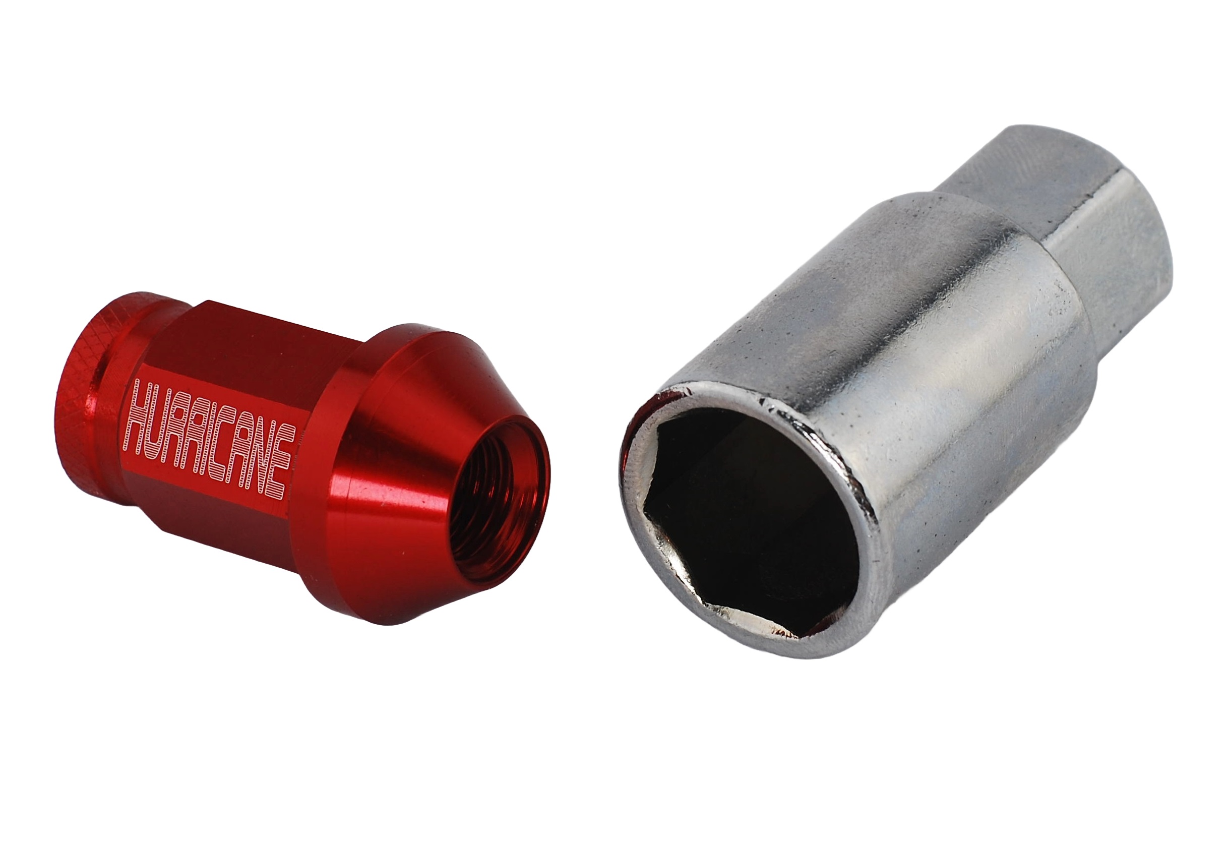 Radmutter Aluminium Rot M12x1,5 (39mm)