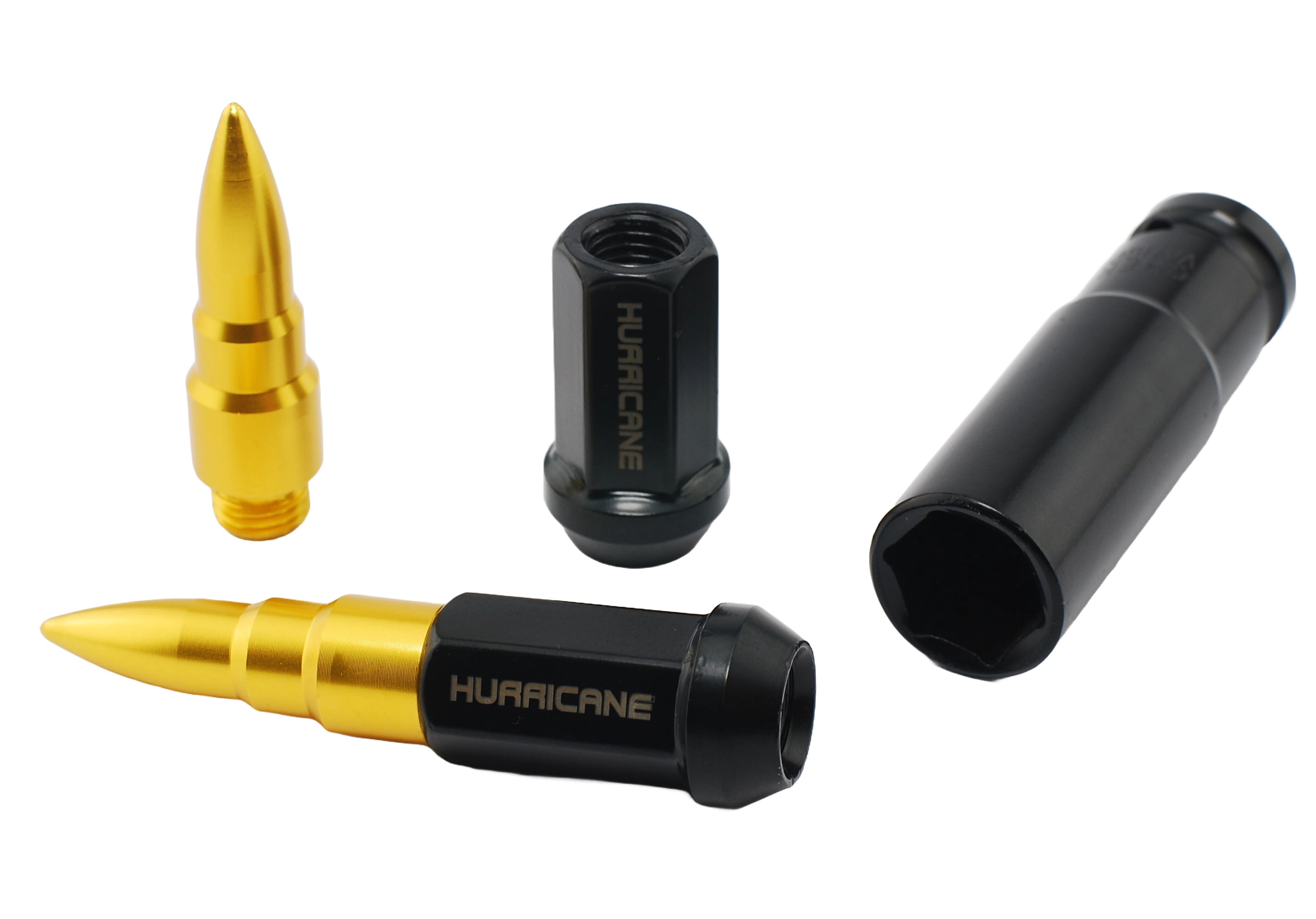 Radmutter Aluminium Gold M12x1,5