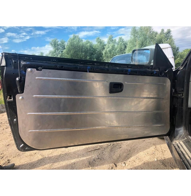 Türplatte Aluminium Front BMW E36 Coupe