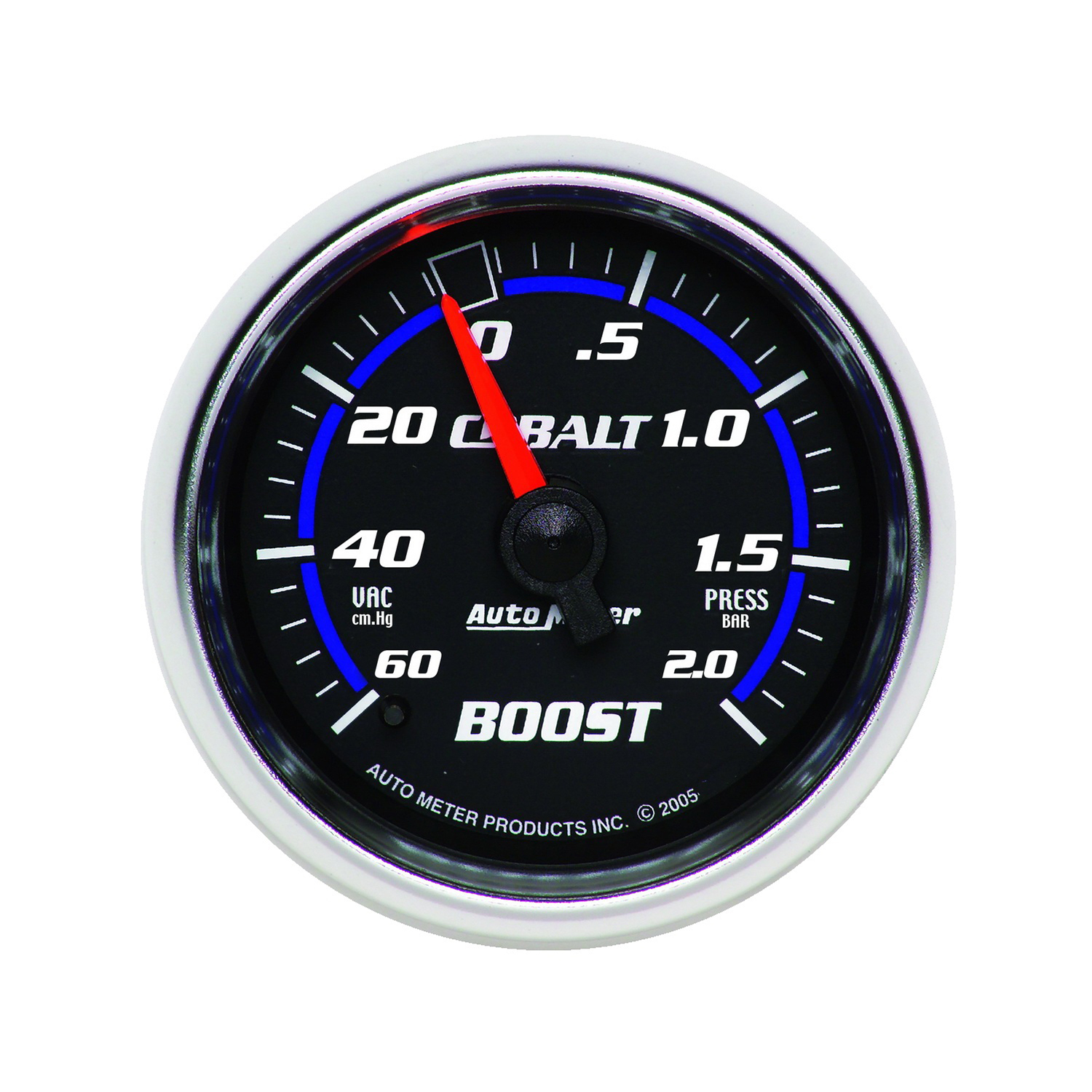 2-1/16" Boost/Vakuum, 60 Cm/Hg-2.0 Bar, Cobalt