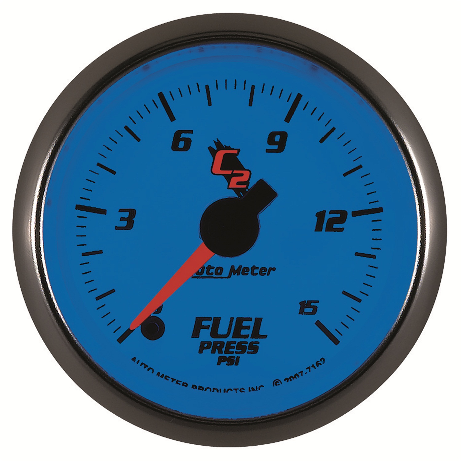 2-1/16" Kraftstoffdruck, 0-15 Psi, C2