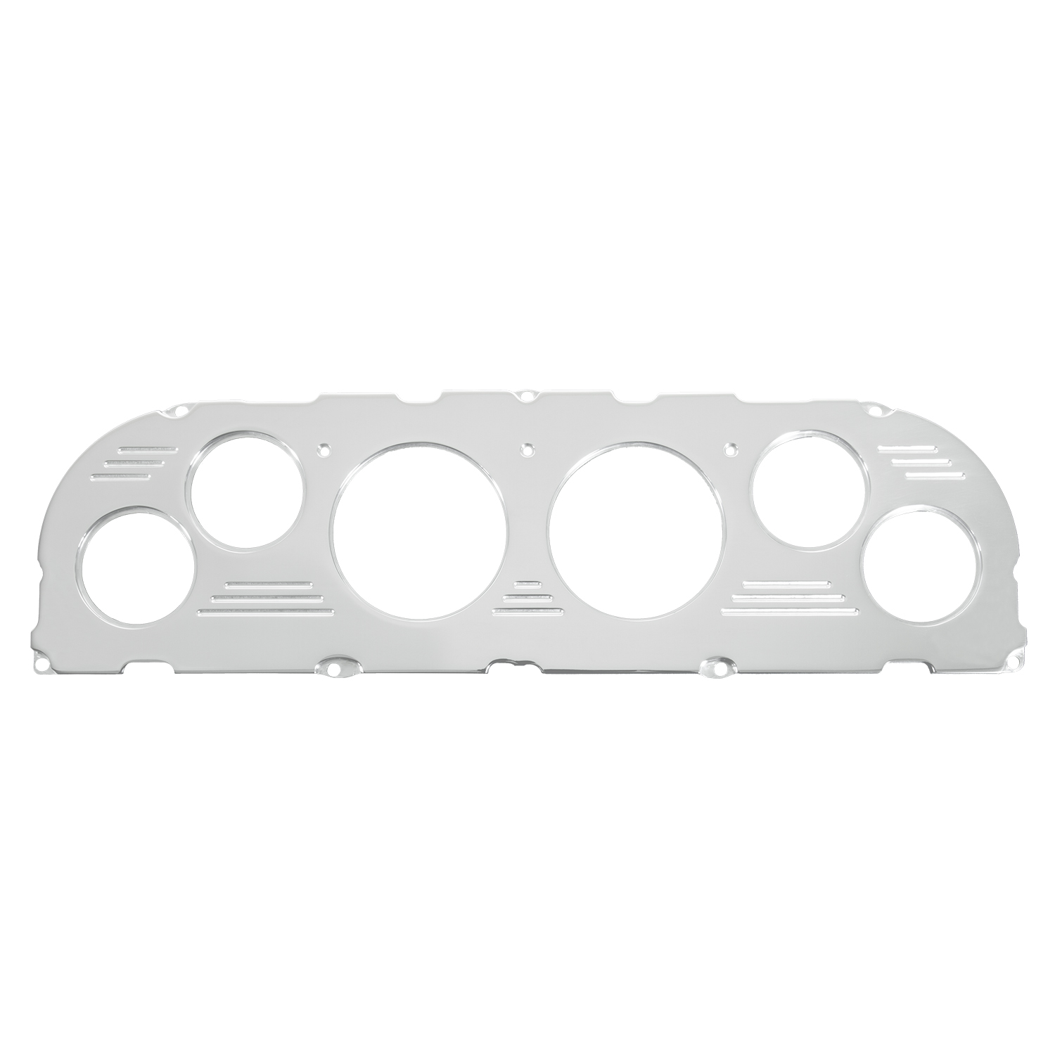6-Instrumente Direktmontage-Armaturenbrett-Kit, Chevy Truck 60-63, Old Tyme White