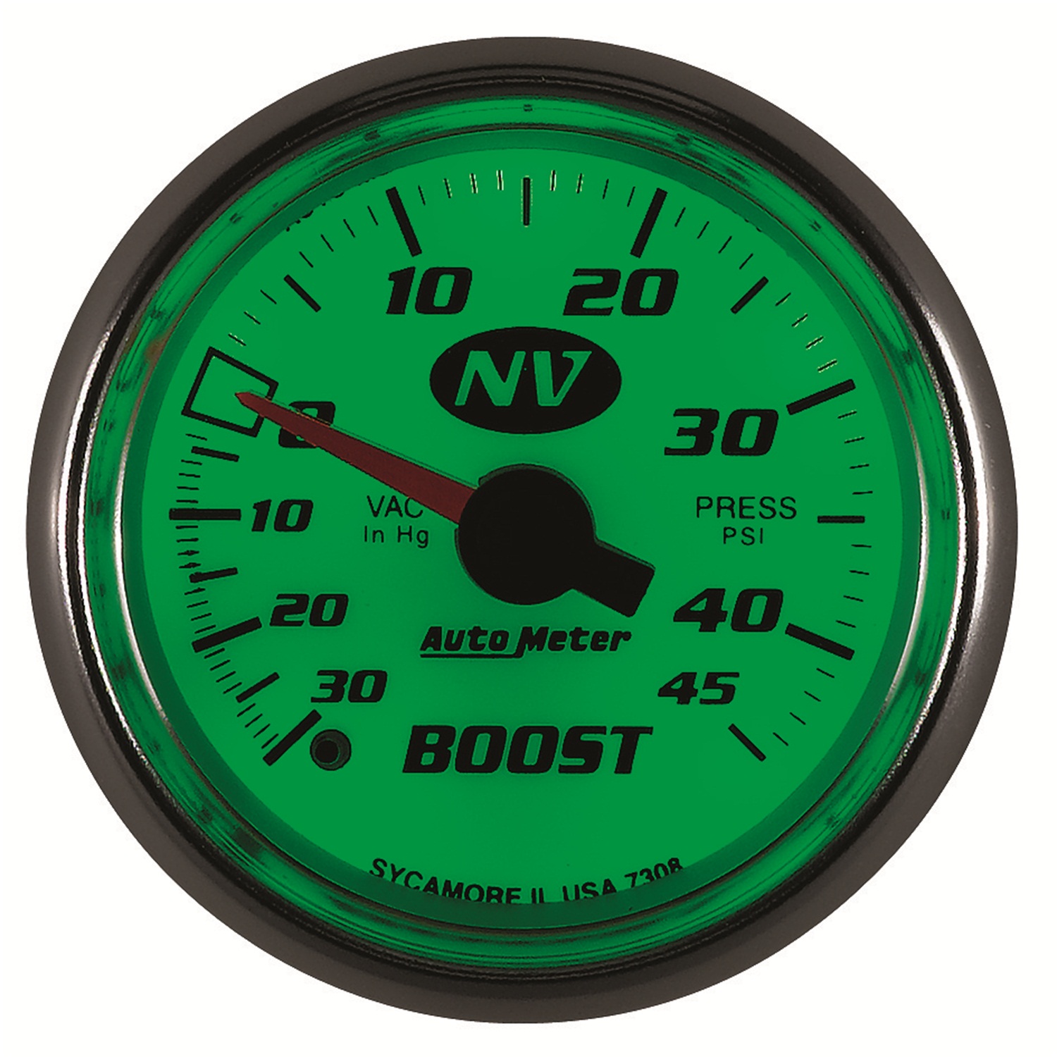 2-1/16" Boost/Vakuum, 30 In Hg/45 Psi, Nv