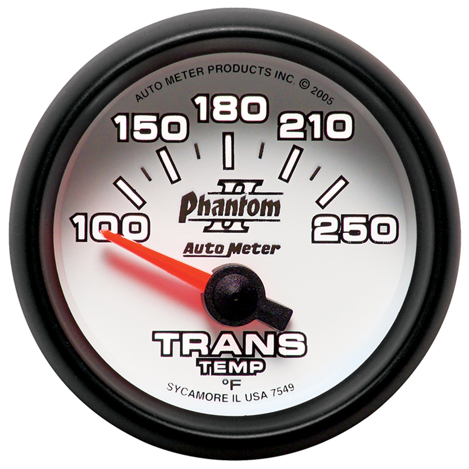 2-1/16" Getriebetemperatur, 100-250 °F, Phantom Ii