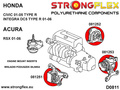 Motor-Hintermontageeinsätze Sport