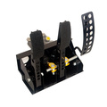 OBP Bodenmontierte Pedalbox 3 Pedale 2x Hauptzylinder (Kabelkupplung)