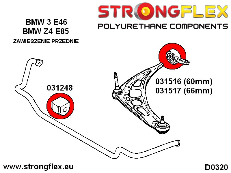 Frontbone-Heckbusch 60mm