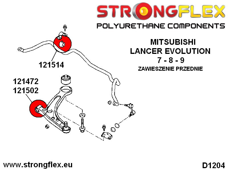 Frontbone Front Busch 12mm Sport