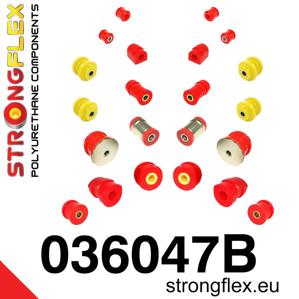 Front- und Rücksuspensions-Busch-Kit