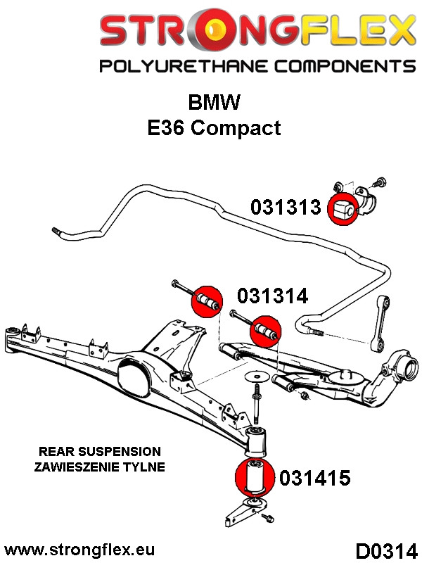 Full Suspension Bush Kit Sport