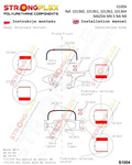 Hinterer Suspension-Polyurethan-Busch-Kit