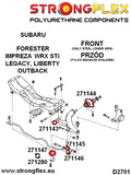 Front Anti Roll Bar Bush Kit