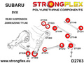 Hinterrad-Suspension-Busch-Kit
