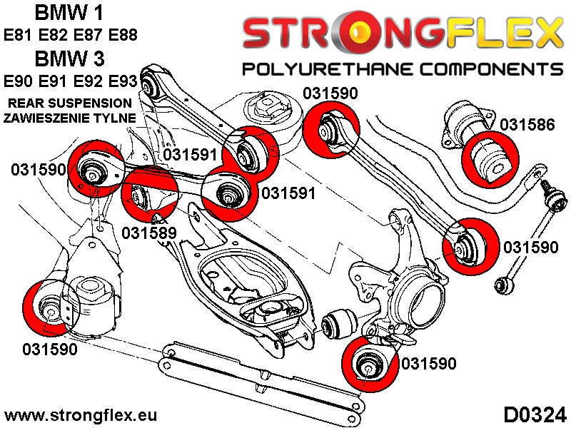 Hinterer Anti-Rollbar-Buschsport