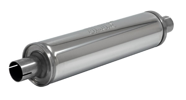 Schalldämpfer MIDI 1 3/4 Zoll Rostfrei