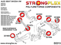 Hinterrad-Suspension-Busch-Kit
