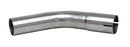 Bent Abgasröhre 45 ° 1 3/4" Rostfrei (44,5 mm)