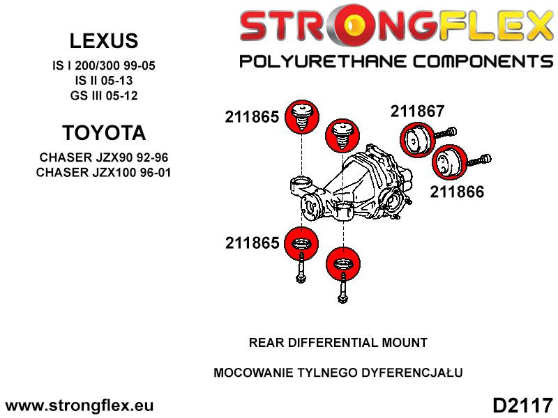 Hinterer Diff-Mount - hinterer Buschsport
