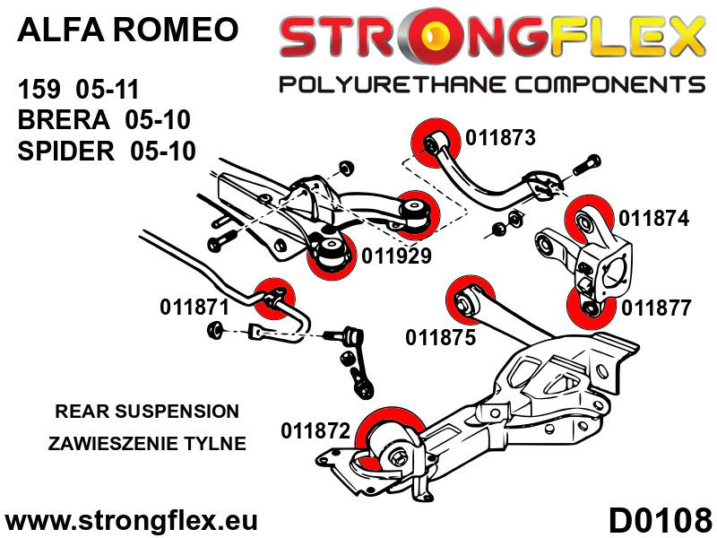 Hinterer Anti-Rollbar-Buschsport