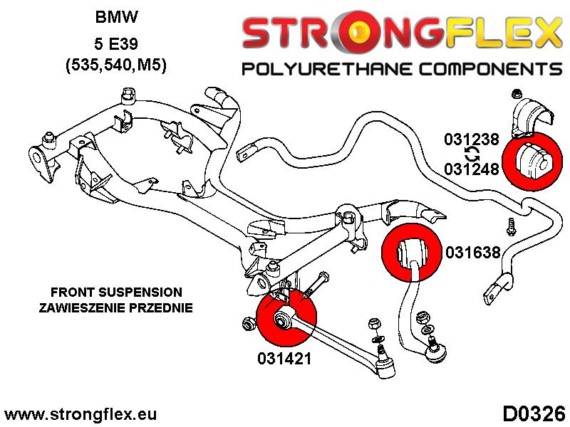 Full Suspension Bush Kit E39 Limousine Sport