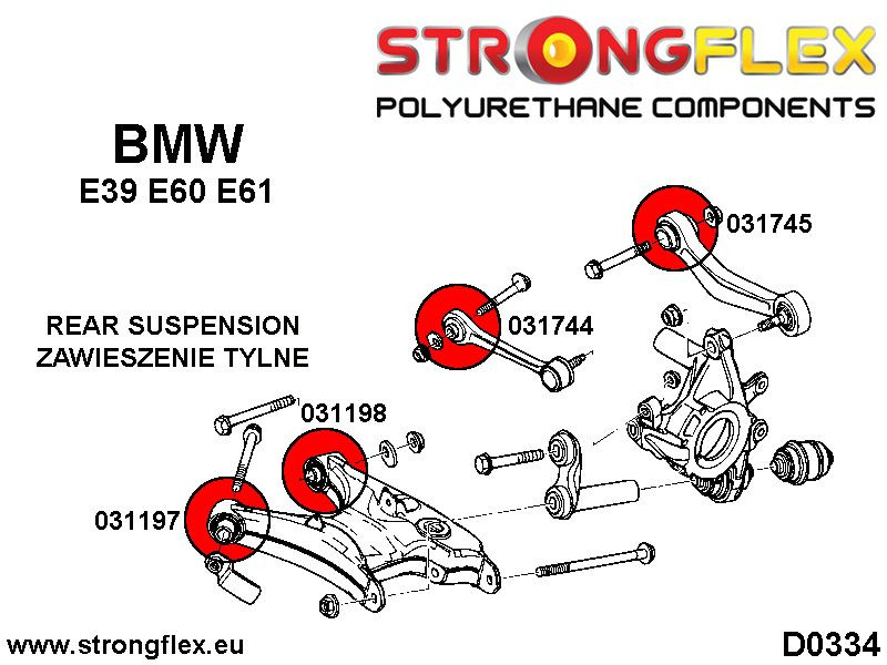 Full Suspension Bush Kit E39 Limousine Sport