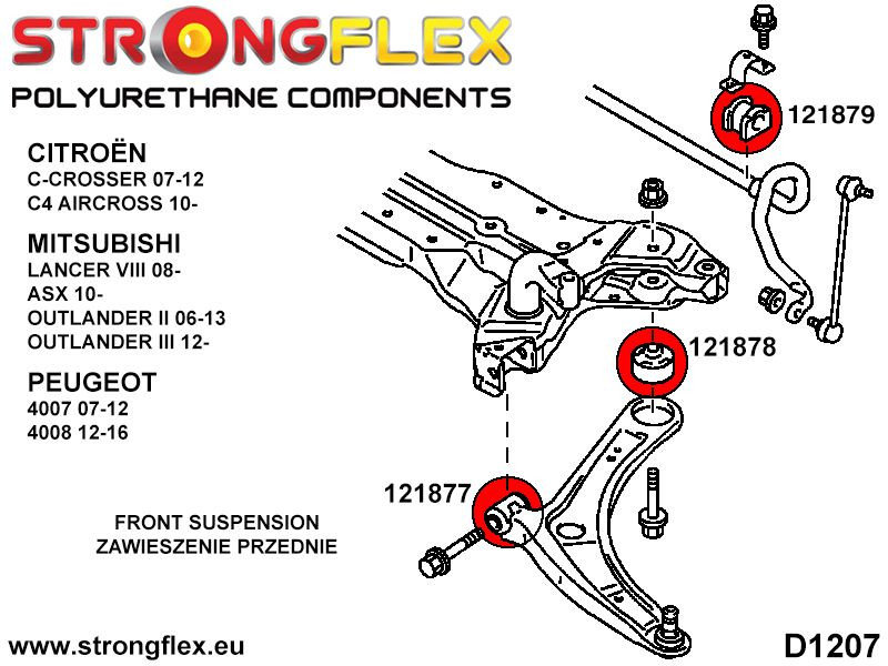 Front Anti Roll Bar Bush