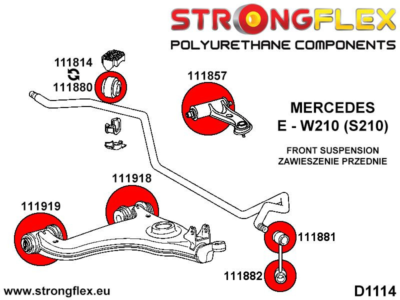 Front Anti Roll Bar Link Bush