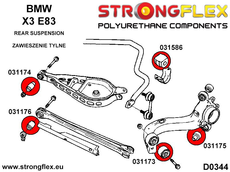 Suspension Bush Kit Sport