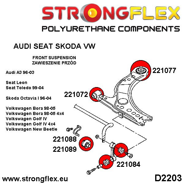 Full Suspension Bush Kit Sport