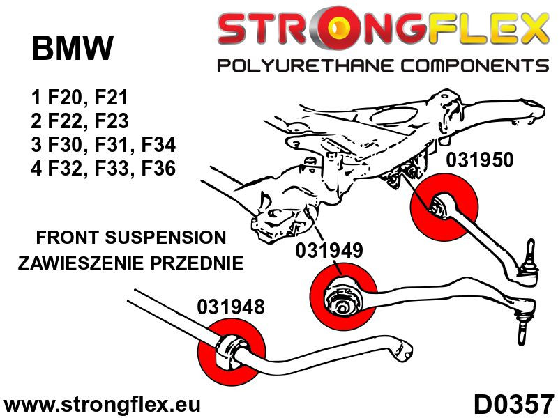 Vordere Suspension - Vorderbuchse