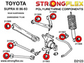 TOYOTA SUPRA MK3 HINTERSTRUCK BUSH KIT SPORT