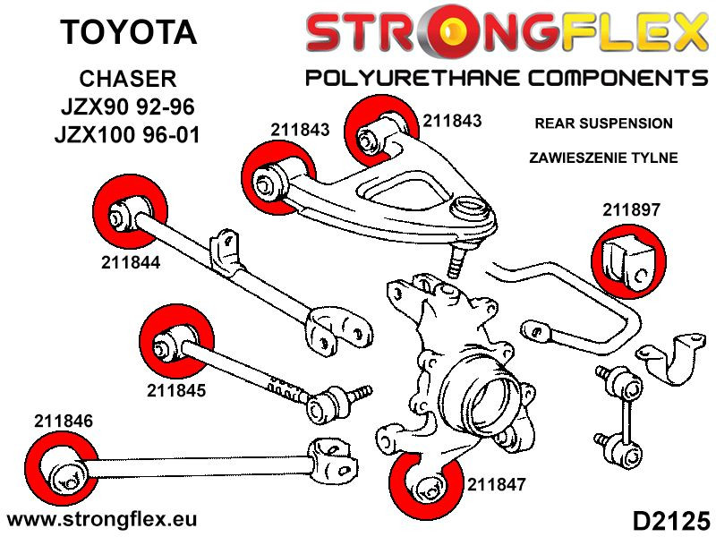 Full Suspension Bush Kit Sport