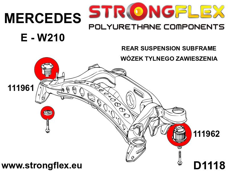 Hinterer Subframe - hinterer Busch