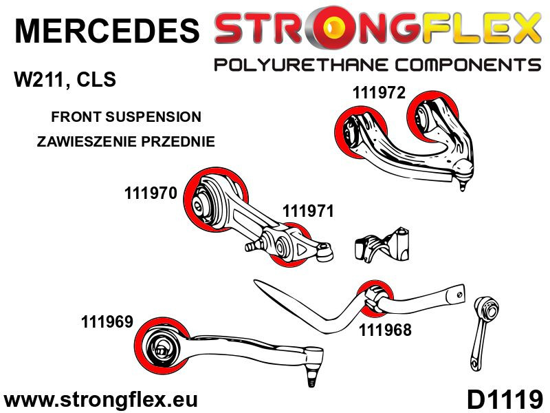 Front-Suspension Bush-Kit Sport