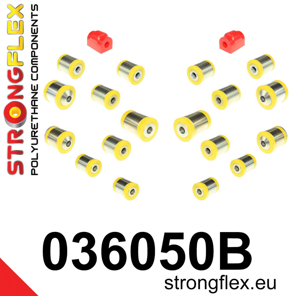 Hinterrad-Suspension-Busch-Kit