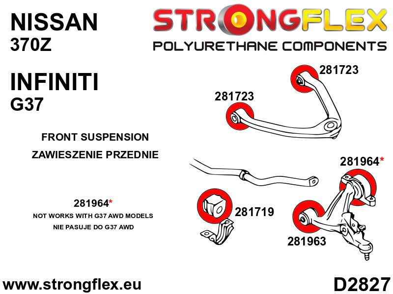 Front-Suspension Bush-Kit Sport