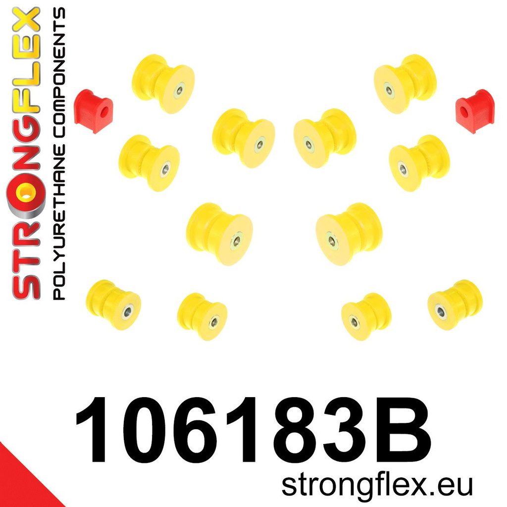 Hinterrad-Suspension-Busch-Kit