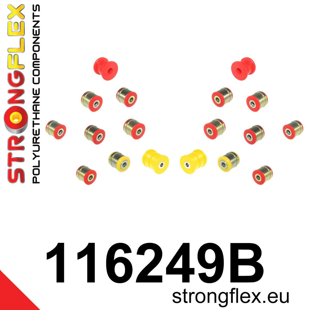 Hinterrad-Suspension-Busch-Kit