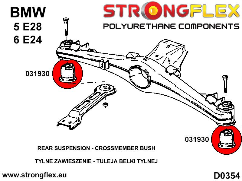 Suspension Bush Kit Sport