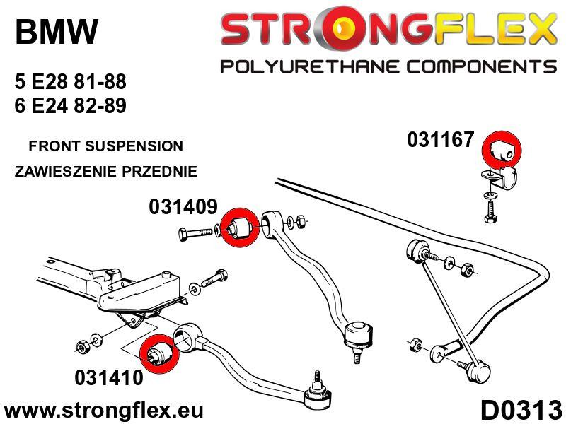 Suspension Busch Kit.